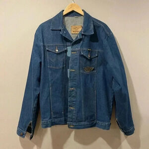 Vtg. Wrangler  Cowboy Jean Jacket